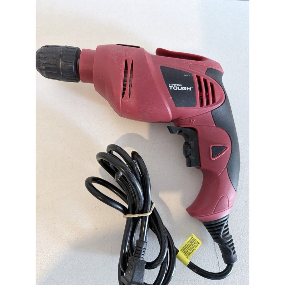 Hyper Tough AQ00011G 5-Amp 3/8" Electric Drill. Tested.